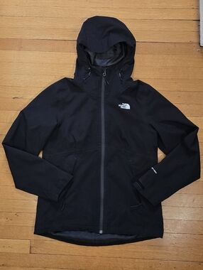 The North Face Carto Triclimate Waterproof 3-in-1 Outer Shell, Black, EUC, W's S